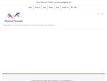 Tablet Screenshot of physicalsuccess.com